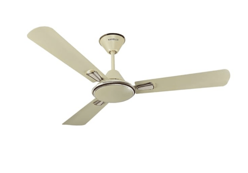 Havells 1200mm Festiva ES Ceiling Fan | Premium Finish, Decorative Fan, Elegant Looks, High Air Delivery, Energy Saving, 100% Pure Copper Motor | 2 Year Warranty | (Pack of 1, Pearl Ivory)
